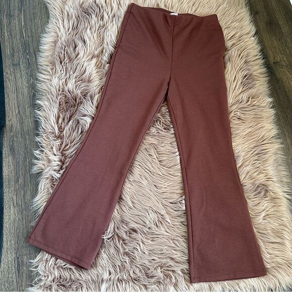 Anthropologie Pants - Brown wide leg pants